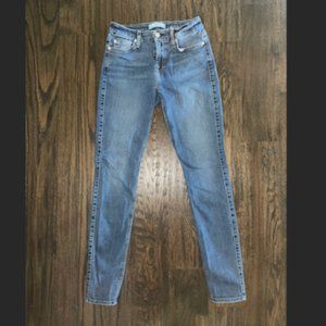 7 For All Mankind light wash Skinny Jean